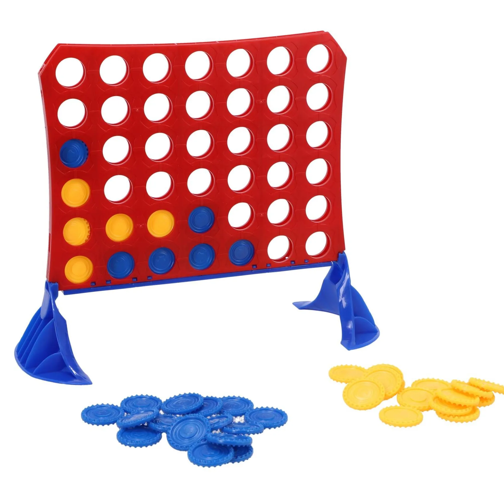 4 in een lijn - kinderspel