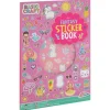 A4 Stickerboek 8 vellen 3 assorti