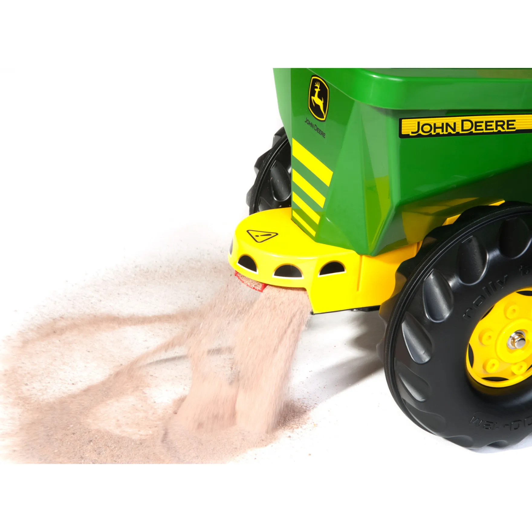 Aanhanger Rolly Toys John Deere Strooiwagen