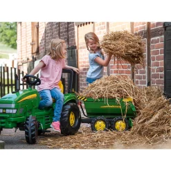 Aanhanger Rolly Toys John Deere Halfpipe
