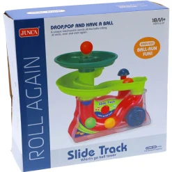 Afschiet ballenbaan auto