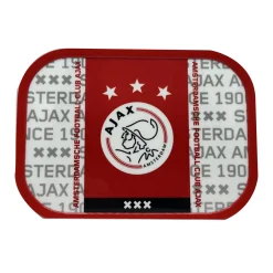 Ajax lunchbox wit/rood/wit logo