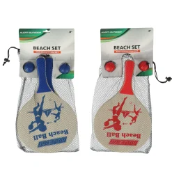 Alert Outdoor Beachball Set Hout Deluxe