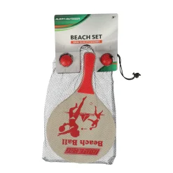 Alert Outdoor Beachball Set Hout Deluxe