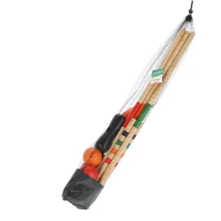 Alert Outdoor Croquet Hout XL 75 Cm  Met Handig Opbergnet