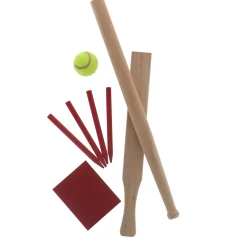 Alert Outdoor Slagbal Set Hout  Met Handig Opbergnet