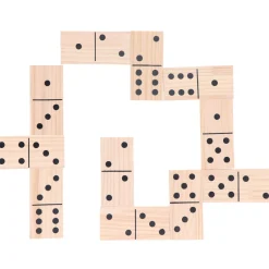 Alert Outdoor Spel Domino XL Hout 7,5 x 15 cm  7,5x15cm