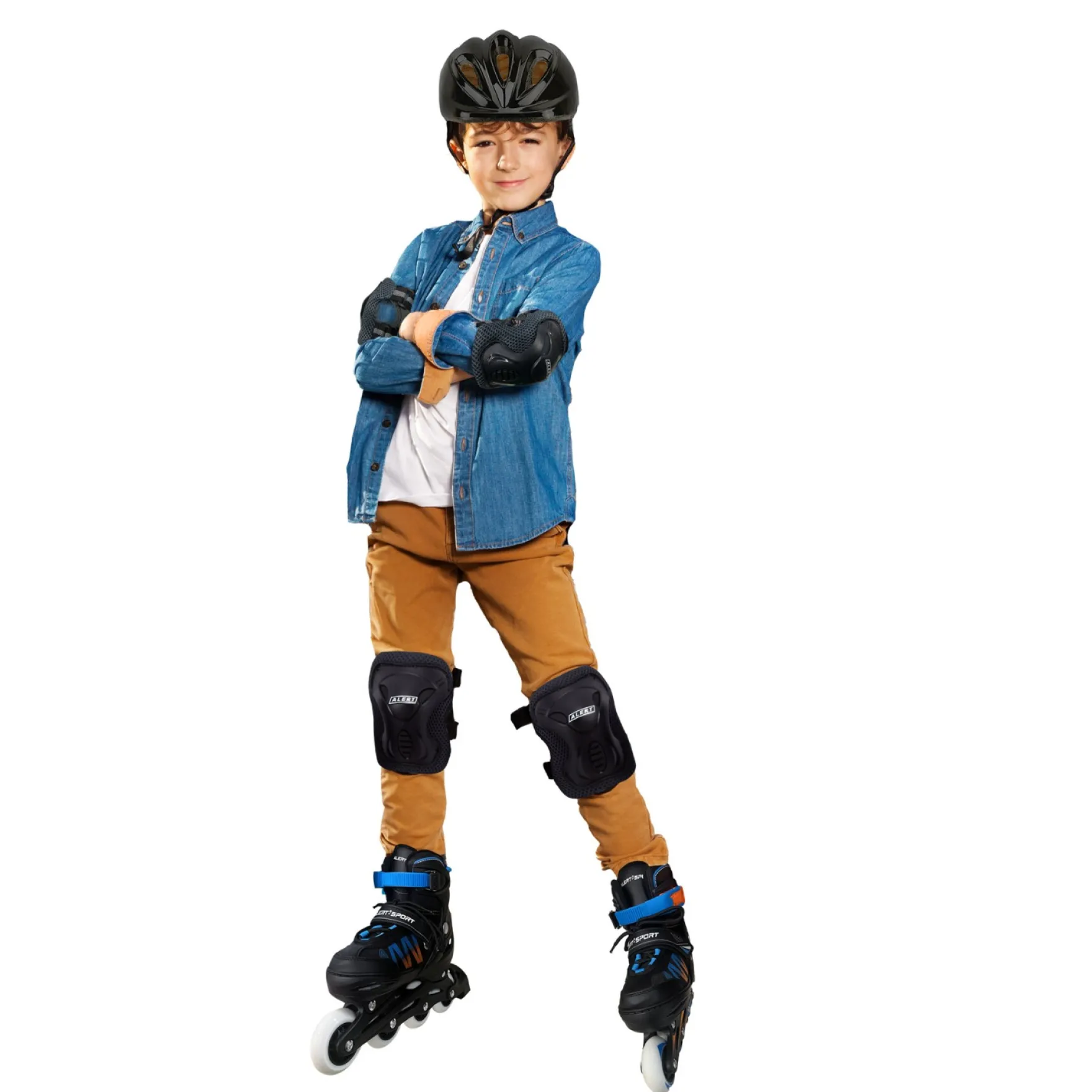 Alert Sport Inline Skates / Skeelers Oranje (Maat 35-38)