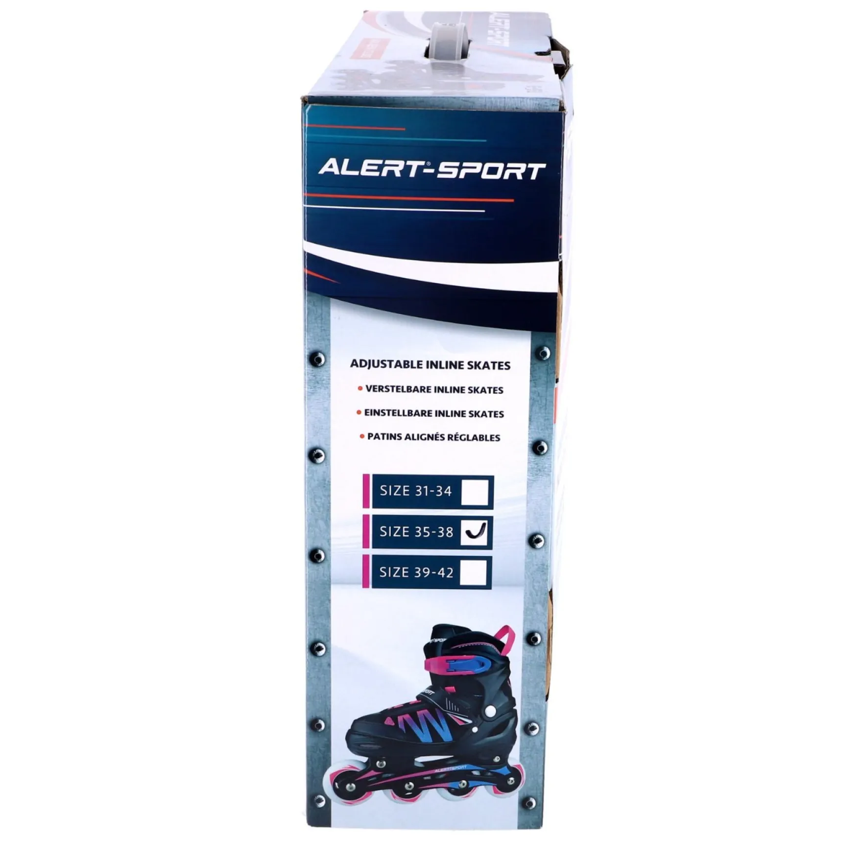 Alert Sport Inline Skates / Skeelers Oranje (Maat 35-38)