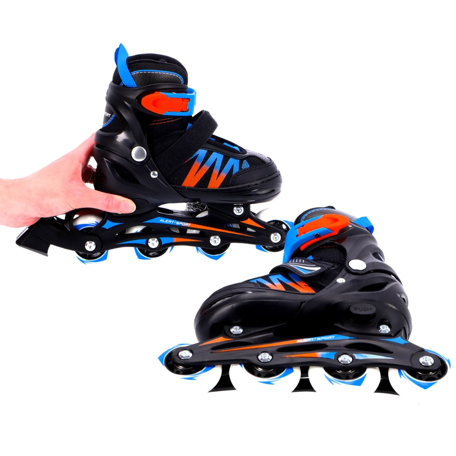 Alert Sport Inline Skates / Skeelers Oranje (Maat 31-34)