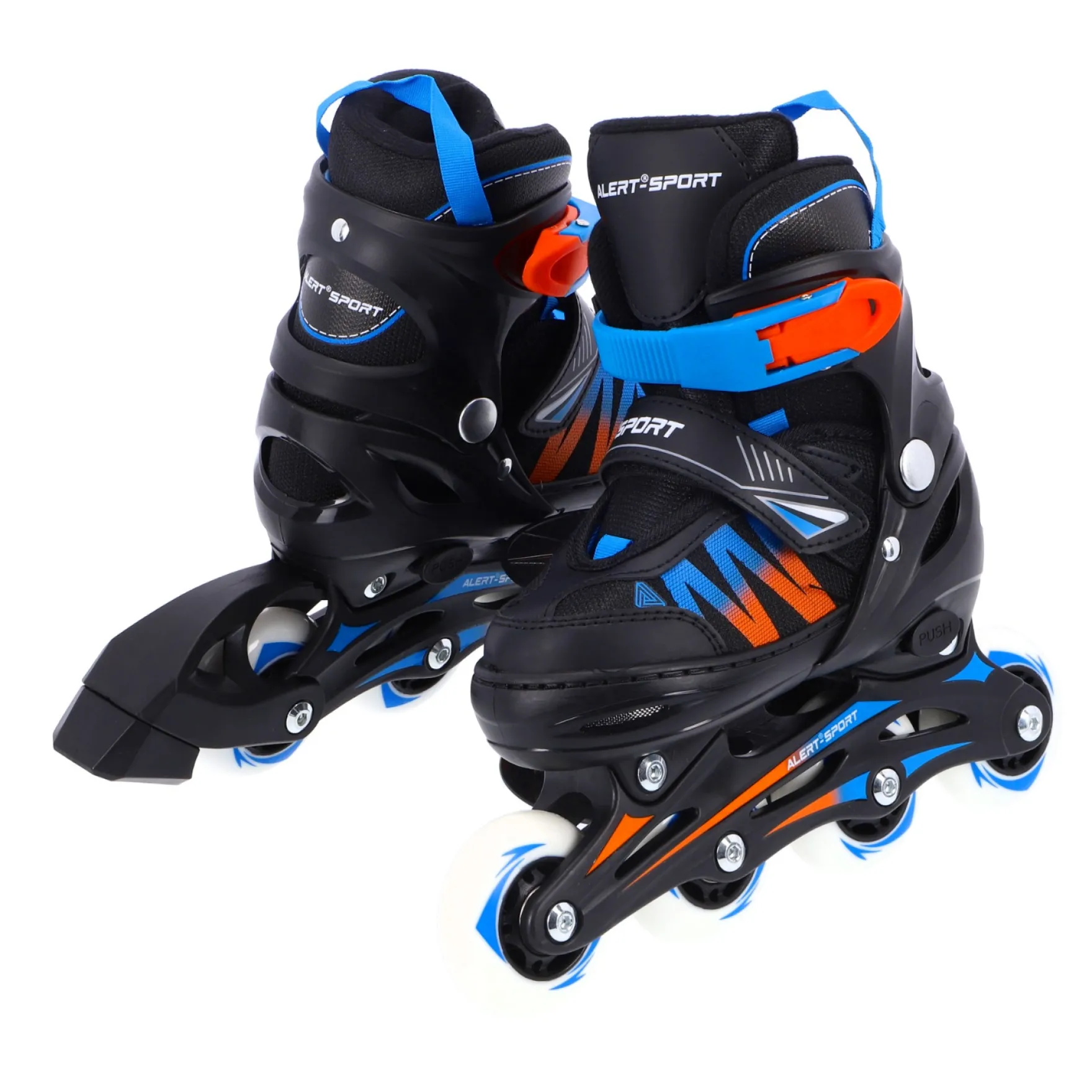 Alert Sport Inline Skates / Skeelers Oranje (Maat 31-34)