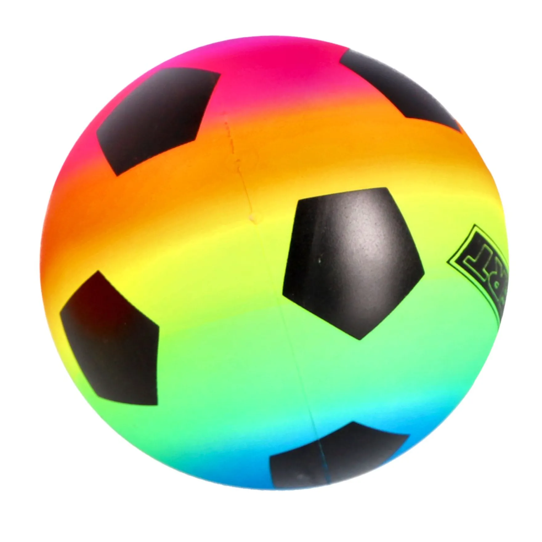 Alert Sport Minivoetbal 15 cm PVC Regenboog (3 Stuks)
