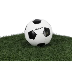 Alert Sport voetbal Wit/Zwart , Maat 5