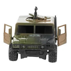 Alfafox militair voertuig frictie met licht en geluid 2 assorti