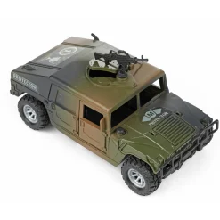 Alfafox militair voertuig frictie met licht en geluid 2 assorti