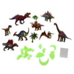 Amazing Cool dino glow in the dark set
