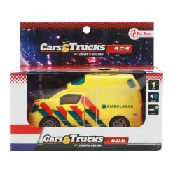 Auto ambulance frictie met licht en geluid