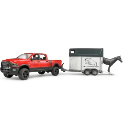 Auto Bruder Dodge RAM Met Paardentrailer