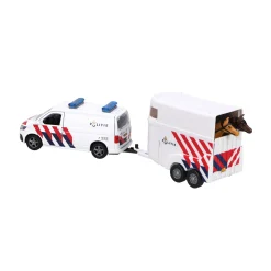 Auto Volkswagen transporter politie en aanhanger NL