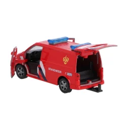 Auto Volkswagen transporter brandweer en aanhanger NL