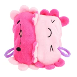 Axolotl pluche omkeer met sleutelhanger 4 assorti  10 cm