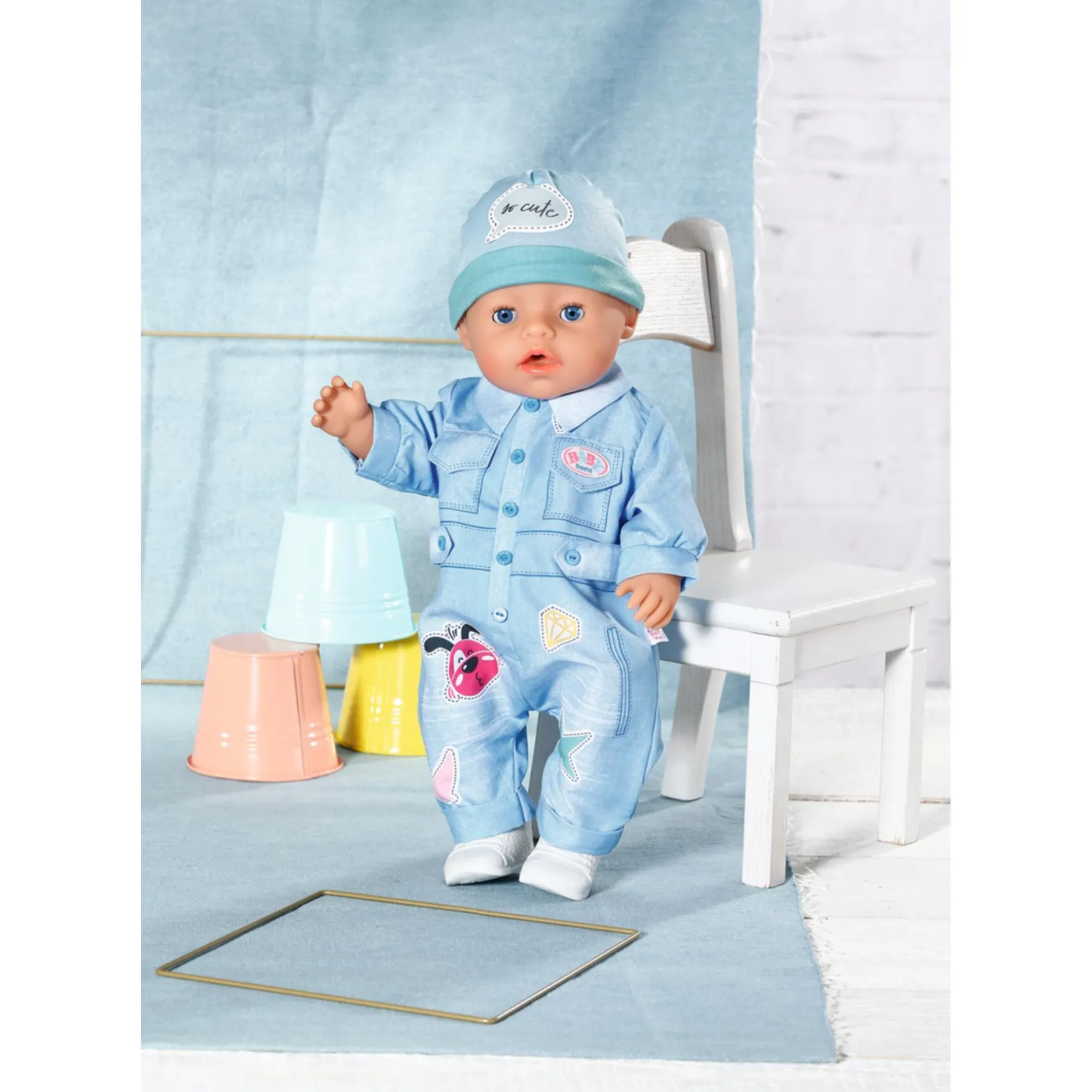 BABY born Deluxe Jean Overall 43cm