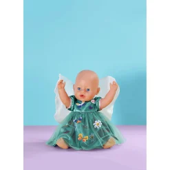 Baby born fairy dress with wings 43 cm