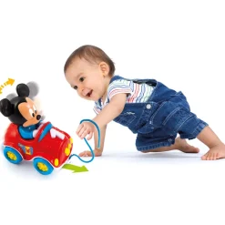 Baby Mickey auto pull along