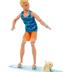 Barbie beach pop met surfplank