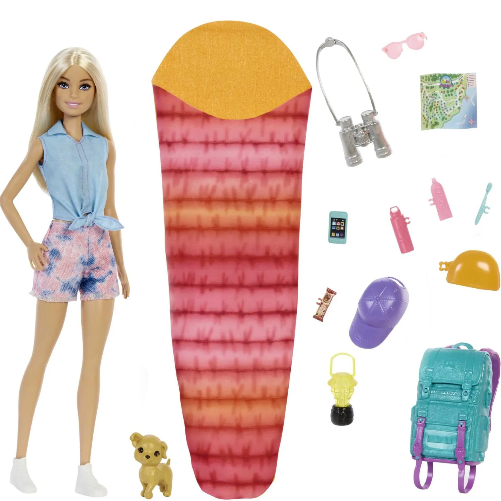 Barbie Camping Doll En Piece Count Malibu