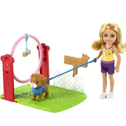 Barbie Chelsea Speelset Hondentrainer of  Pizzabakker