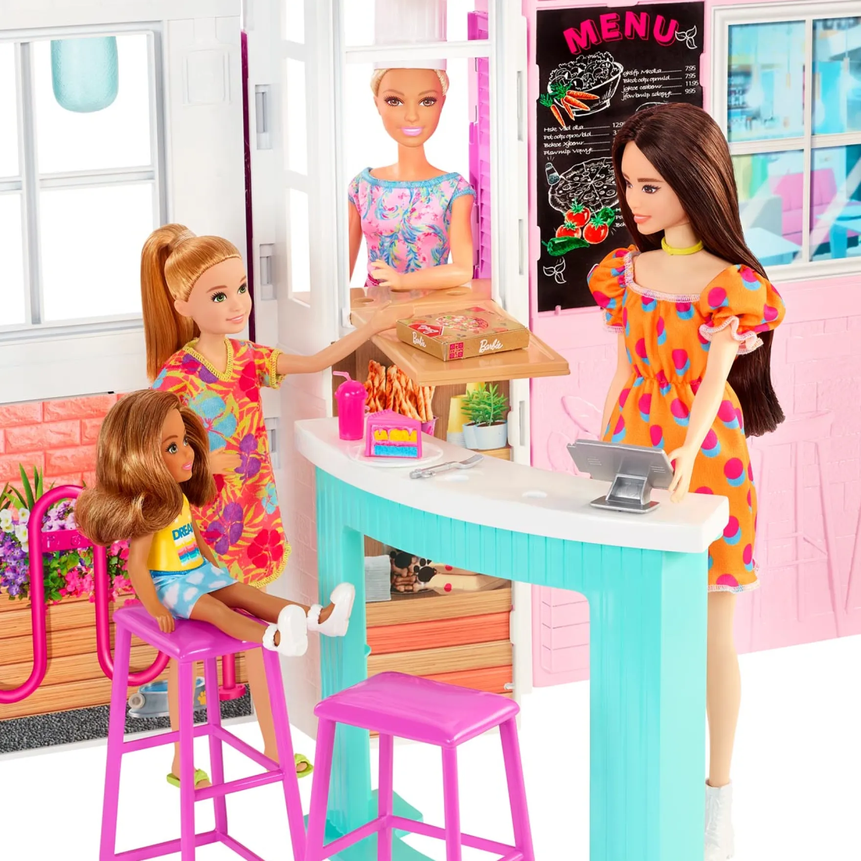 Barbie Cook ‘n Grill Restaurant Doll and Playset