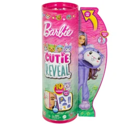 Barbie Cutie Reveal Doll Blauw / Paars