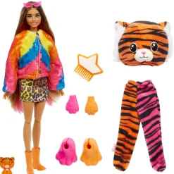 Barbie Cutie Reveal Jungle Series Tijger