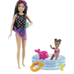 Barbie Family Babysitters Speelset Assorti