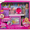 Barbie family cotton candy & game playset