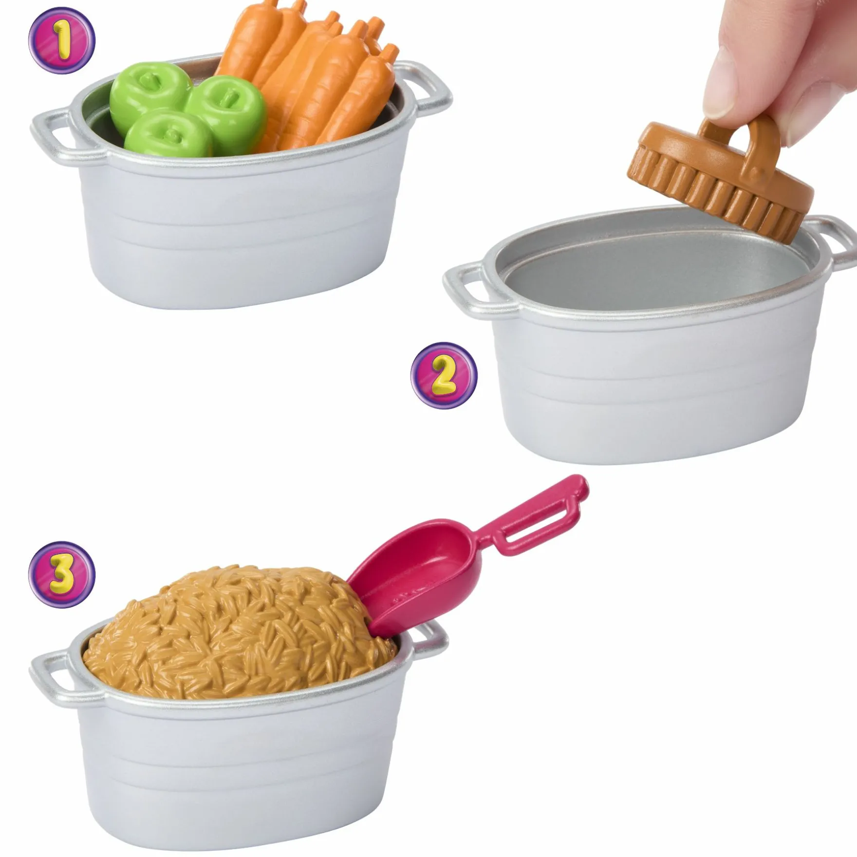 Barbie Family Horse Chase Paard Functies