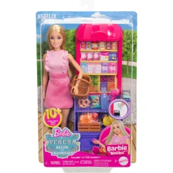 Barbie Family pop Barbie recept voor vriendschap en marktspeelset