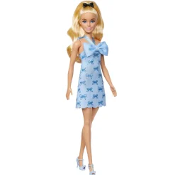 Barbie fashionista pop blue bows