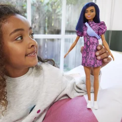 Barbie Fashionista Pop Roze En Zwart Jurkje