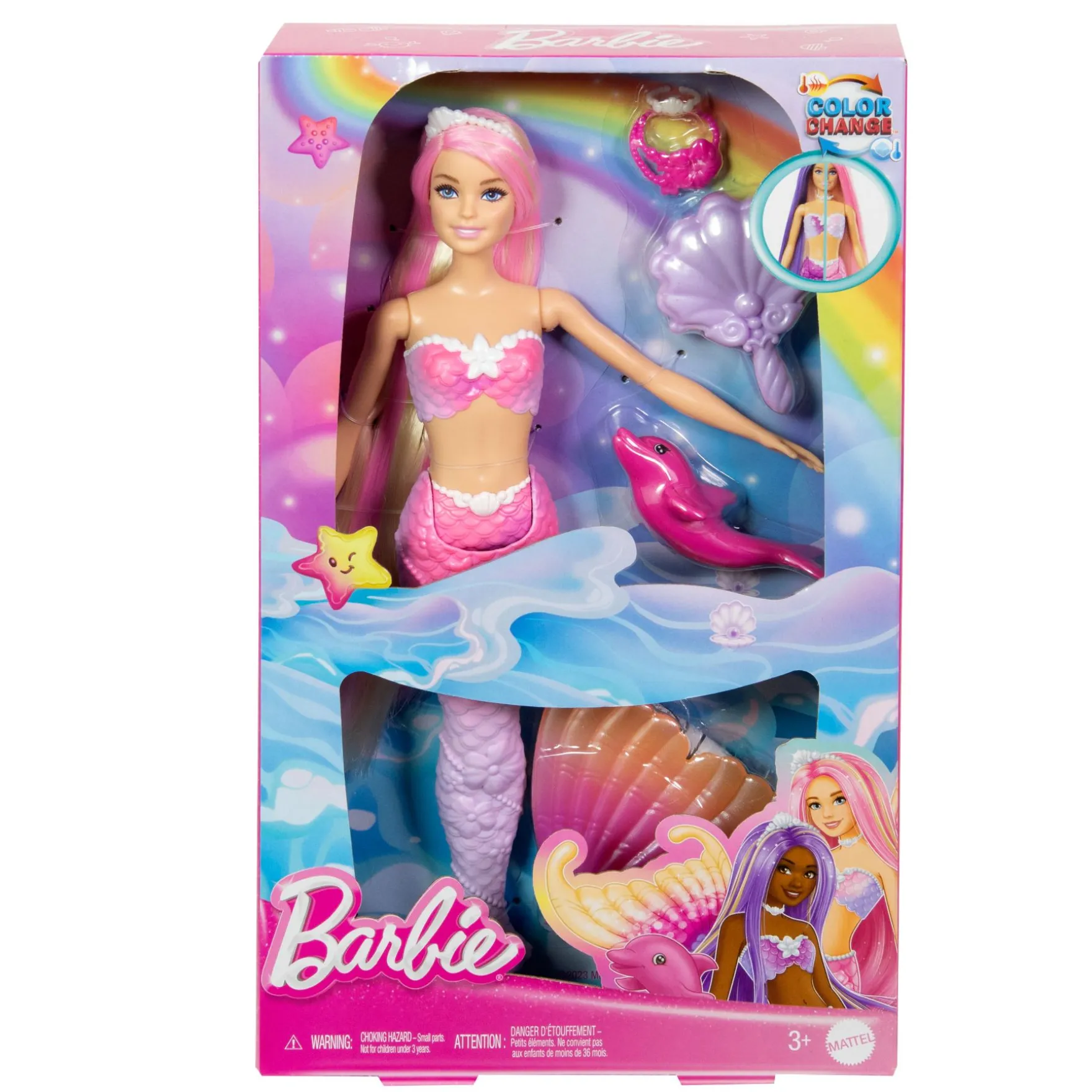 Barbie Feature Mermaid Malibu Color Change