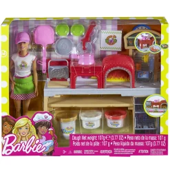 Barbie Pizzabakker Speelset