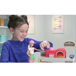 Barbie Pizzabakker Speelset