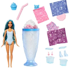 Barbie pop reveal sweet treats series blue