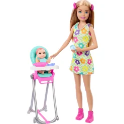 Barbie Skipper  Babysitters Inclusief Pop En  Speelset
