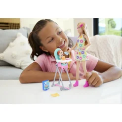 Barbie Skipper  Babysitters Inclusief Pop En  Speelset