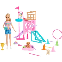 Barbie Stacie En Puppy Speelset