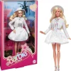 Barbie The Movie Deluxe Barbie met geruit  mantel setje