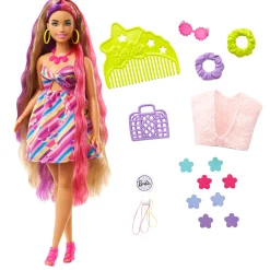 Barbie Totally Hair Flower Look