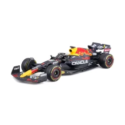 Bburago Red Bull RB18 #1 Max Verstappen 2022  Luxe Bewaarcase met Helm Schaal 1:43